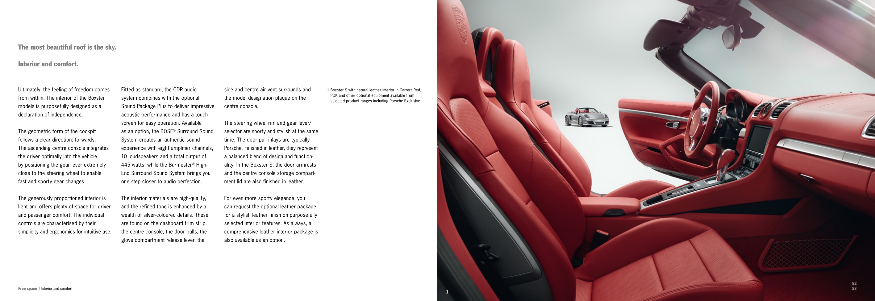 2013 Porsche Boxster Brochure Page 30